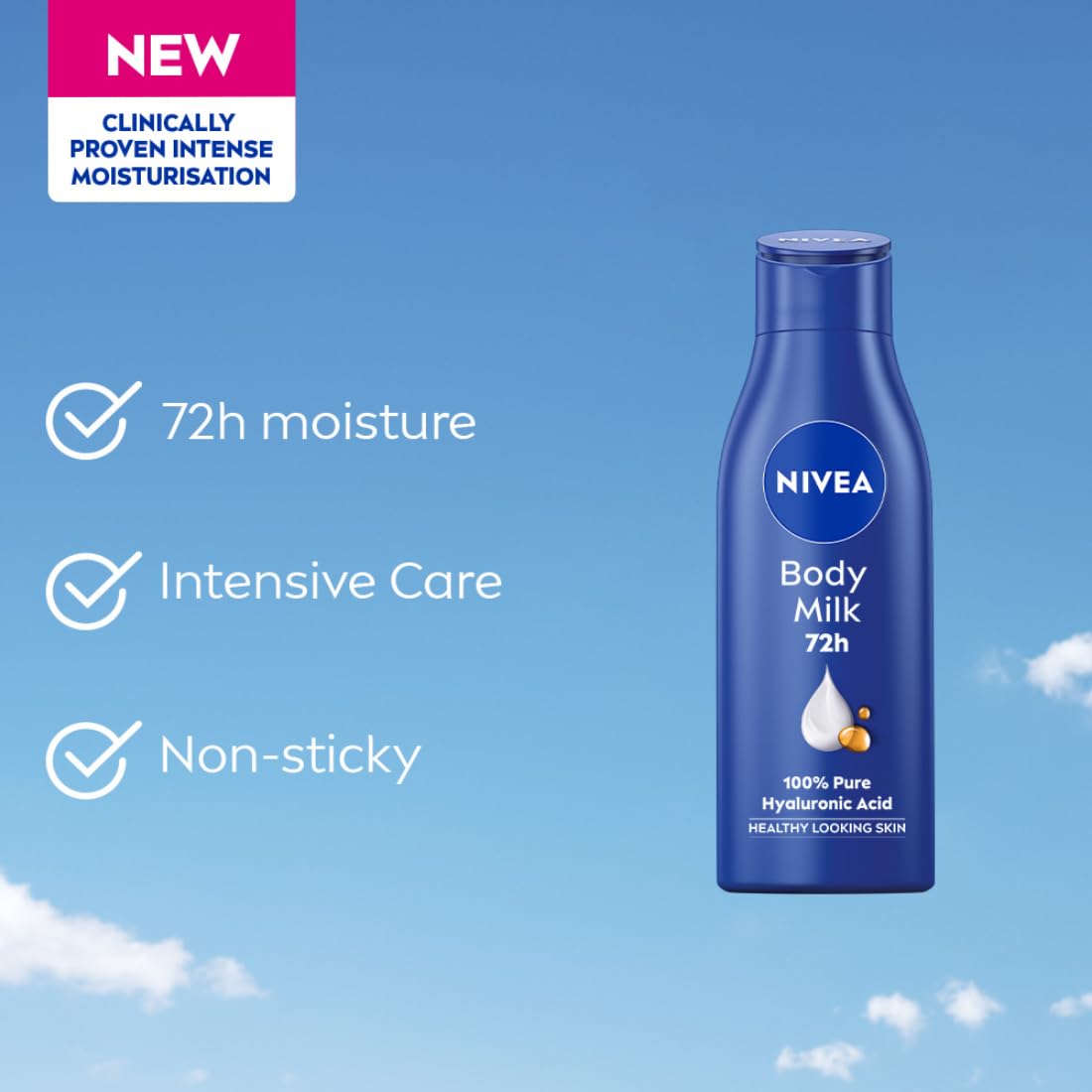 Nivea Nourishing Lotion Body Milk with Deep Moisture Serum for Very Dry Skin - 200 ml