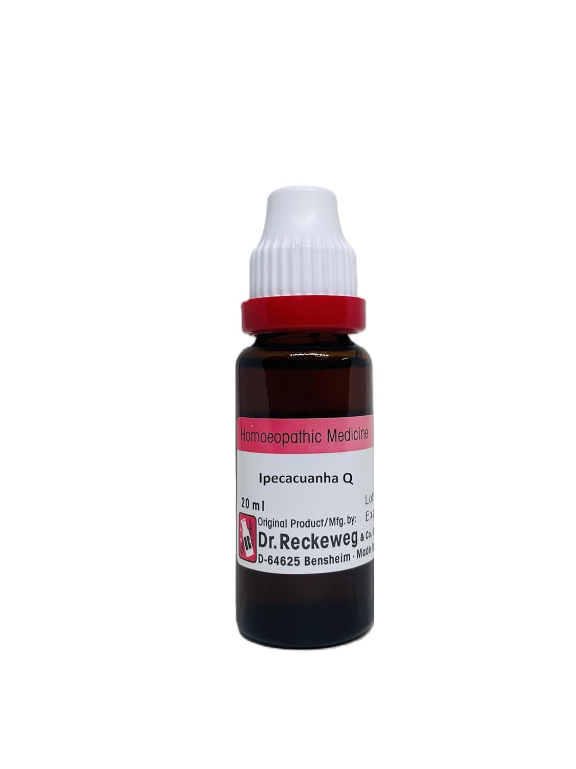 Dr. Reckeweg Ipecacuanha Mother Tincture Q - 20 ml - 1X