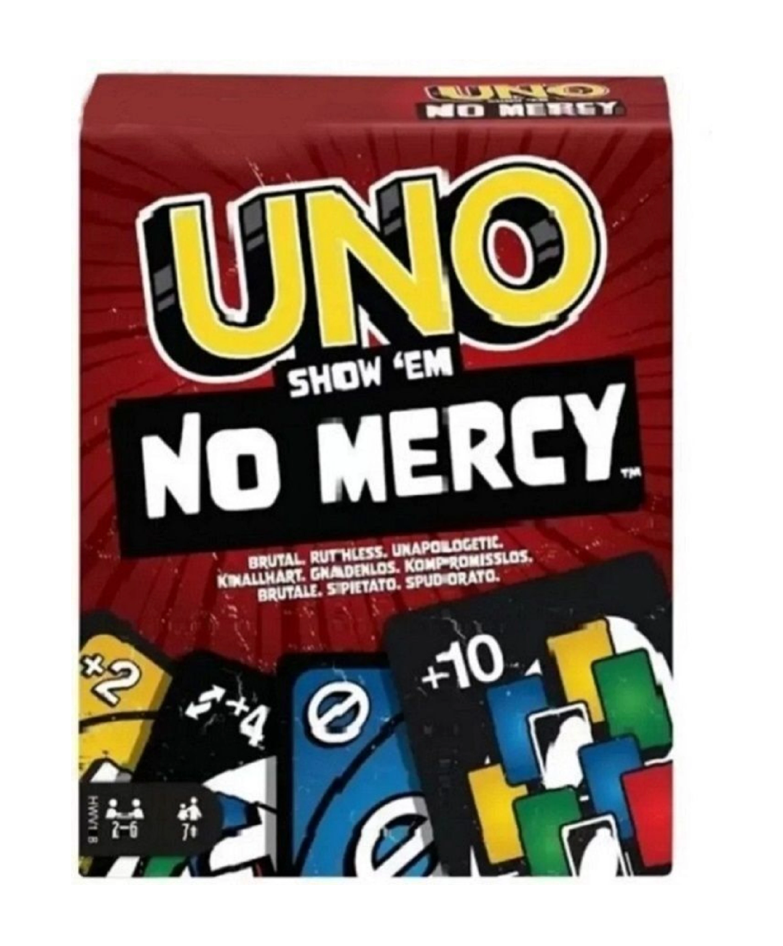 UNO No Mercy & UNO Flip Card Game Combo | Family, Friends and Travel