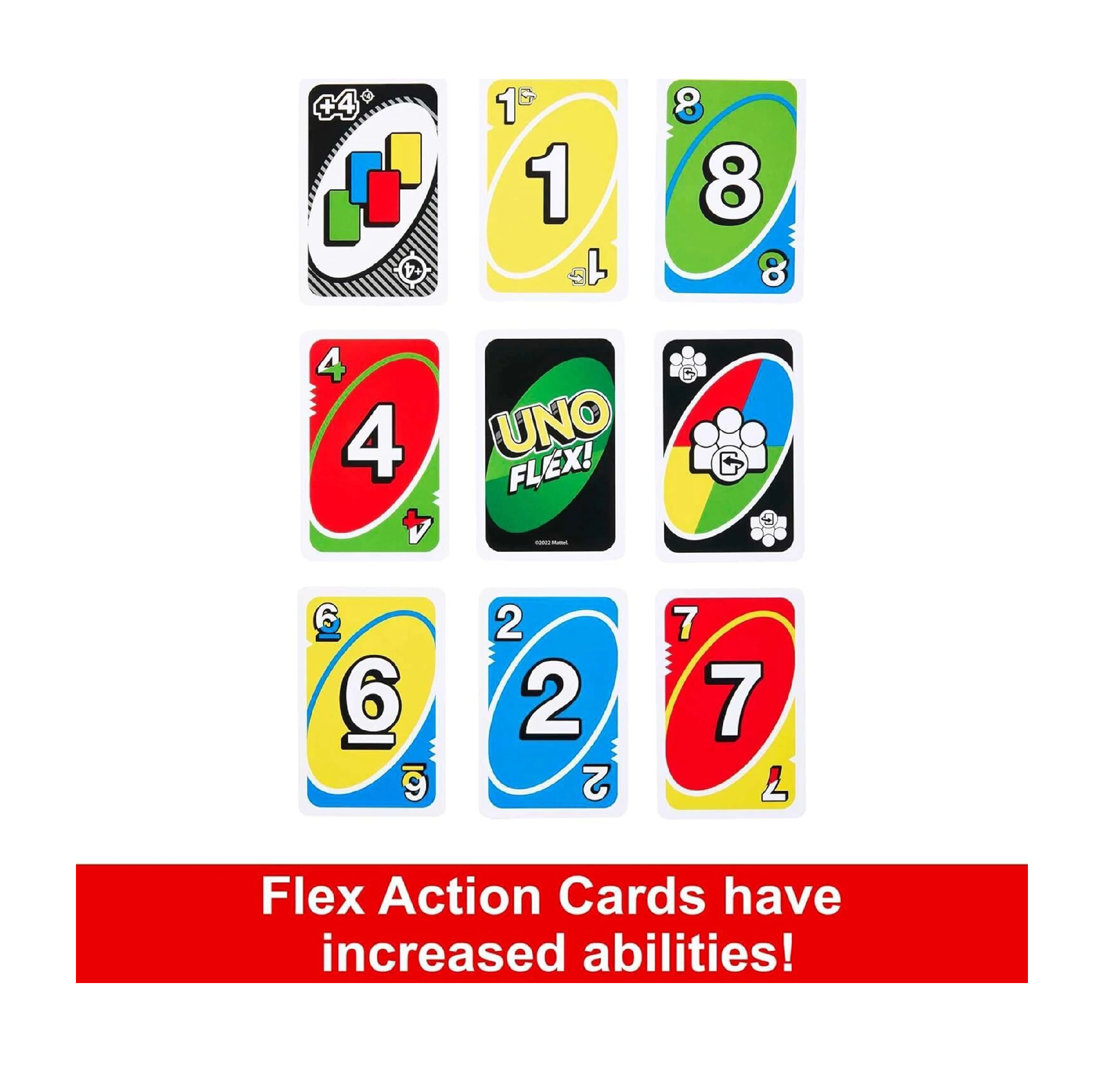 UNO Flex and UNO No Mercy Card Game Combo Play with Friends & Family