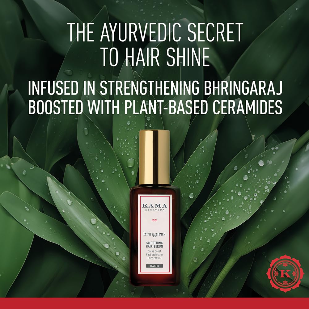 Kama Ayurveda Bringaras Smoothing Hair Serum - 50 ml