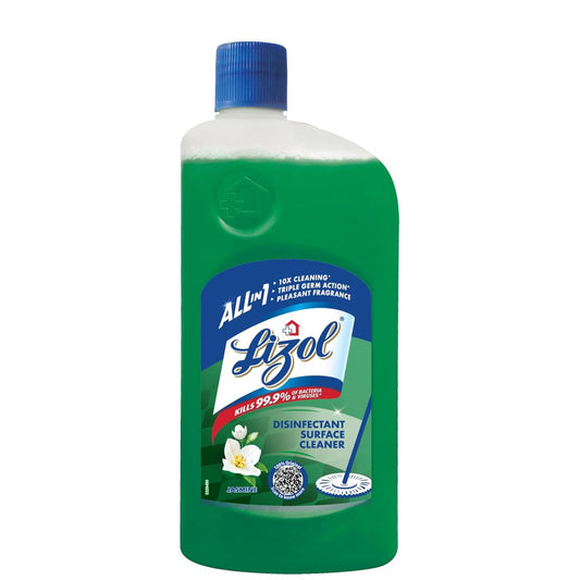 Lizol Disinfectant Surface & Floor Cleaner Liquid, Jasmine - 1 Litre