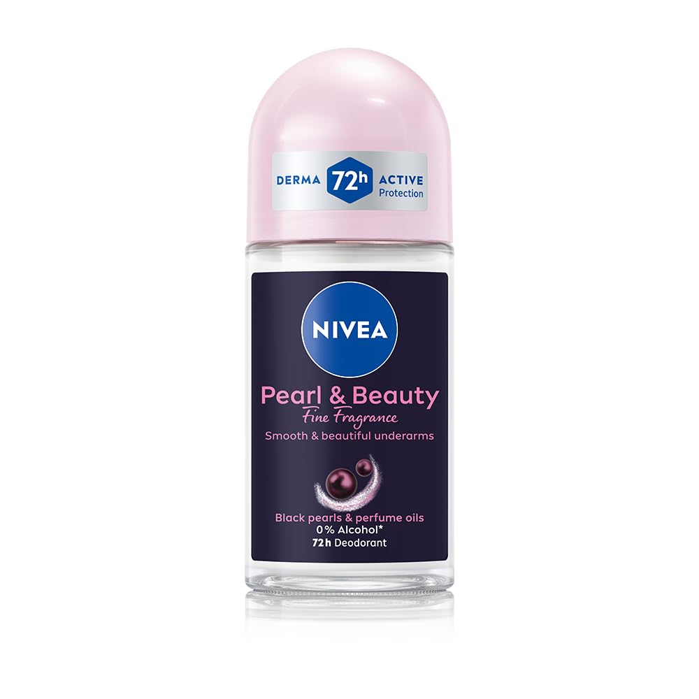 Nivea Deodorant Roll On Pearl & Beauty Fine Fragrance For Women - 50 ml