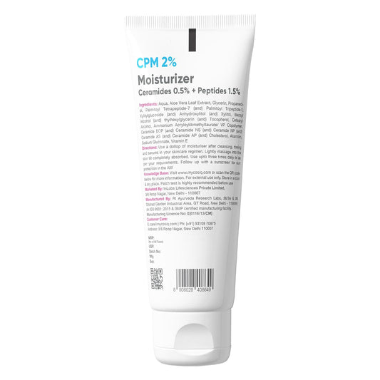 Cos-IQ CPM 2% Ceramides & Peptides Moisturizer - 100 ml