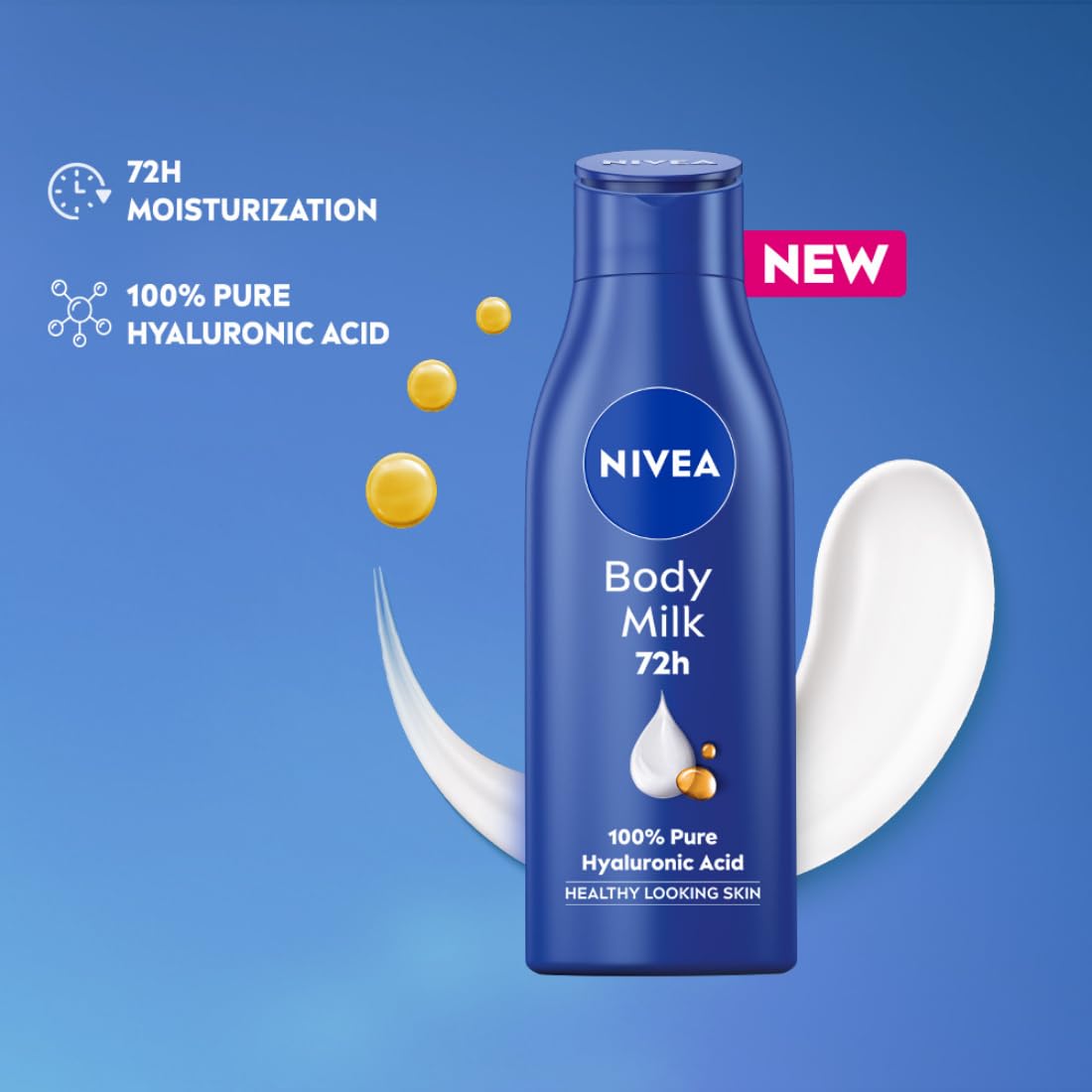 Nivea Nourishing Lotion Body Milk with Deep Moisture Serum for Very Dry Skin - 200 ml