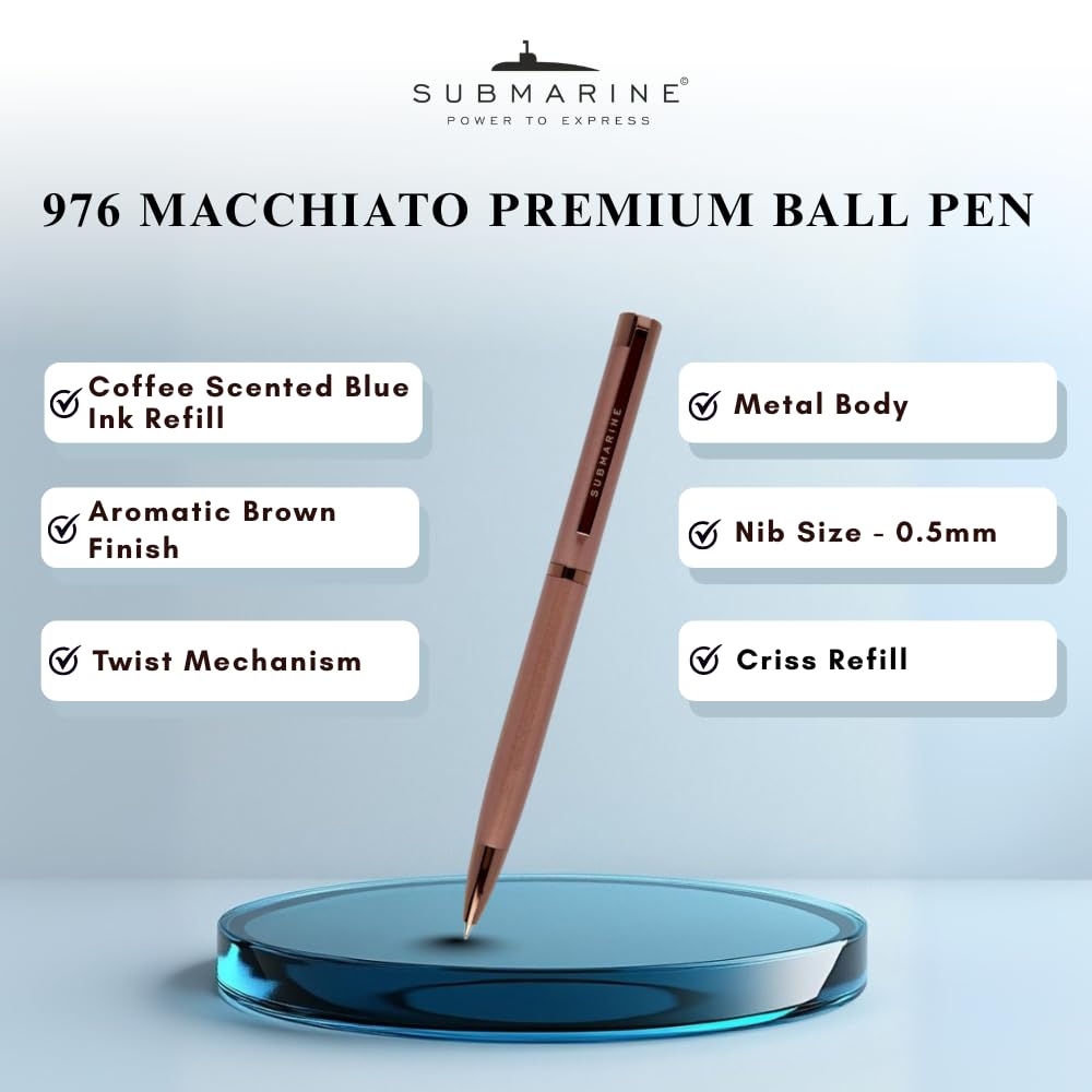 Submarine 976 Macchiato Premium Ball Pen
