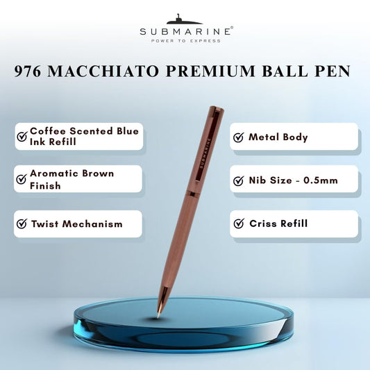 Submarine 976 Macchiato Premium Ball Pen