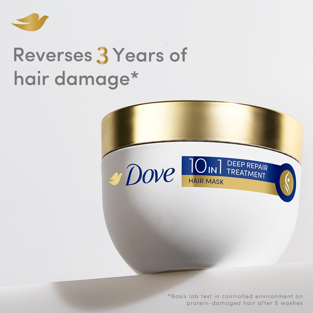Dove 10 in 1 Deep Repair Treatment Hair Mask - 300 ml