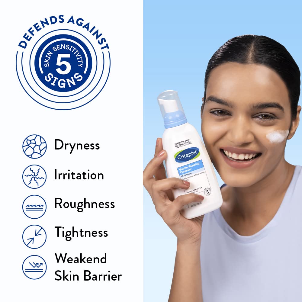 Cetaphil Gentle Foaming Cleanser - 236 ml