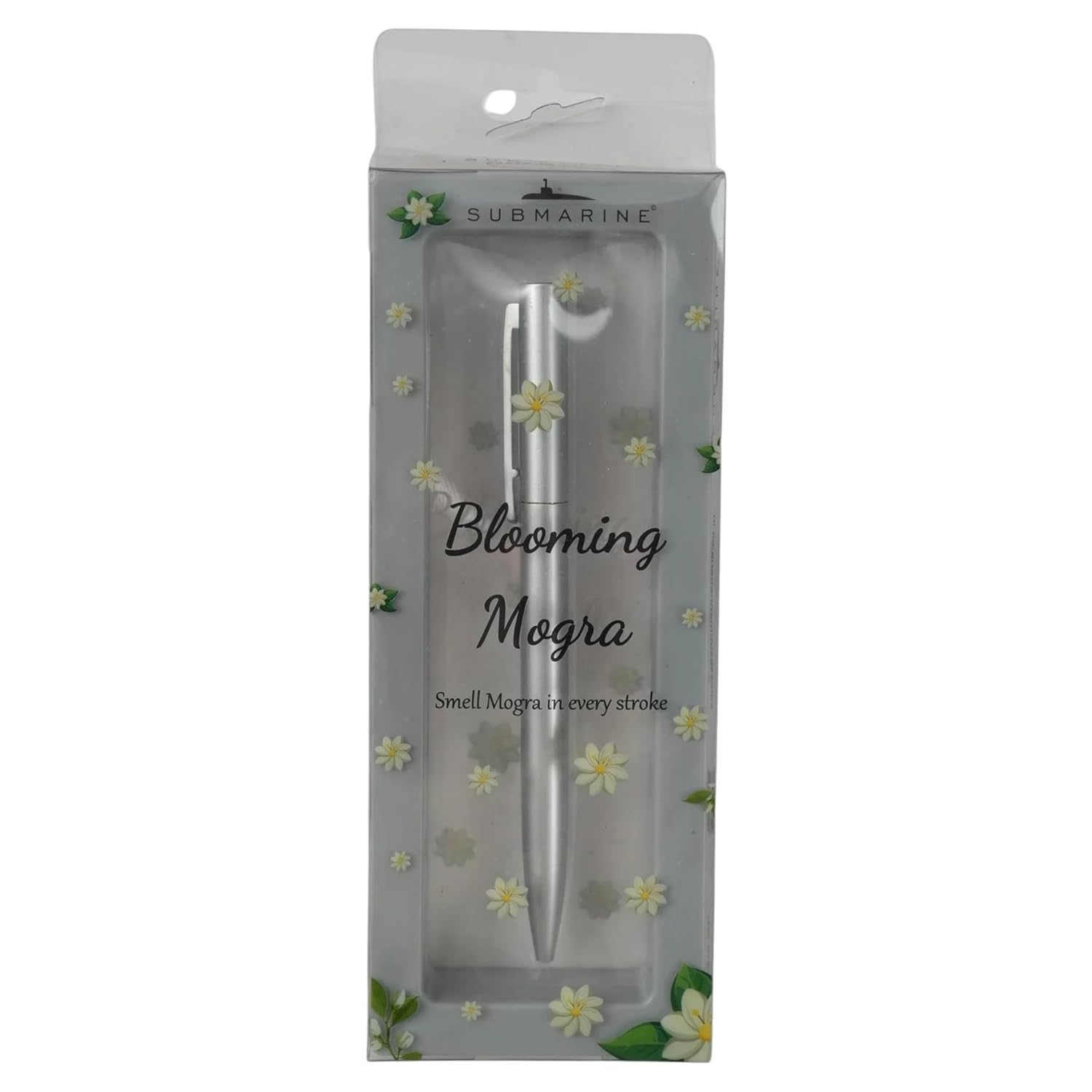 Submarine 2034 Blooming Mogra Luxe Ball Pen, multi colours (pack of 2)