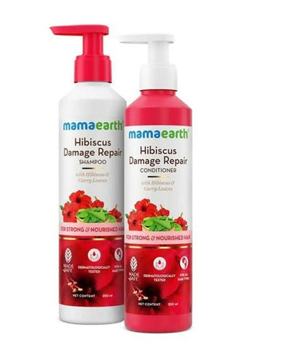 Mamaearth Hibiscus Hair Revival Kit - kit - 250ml + 250ml