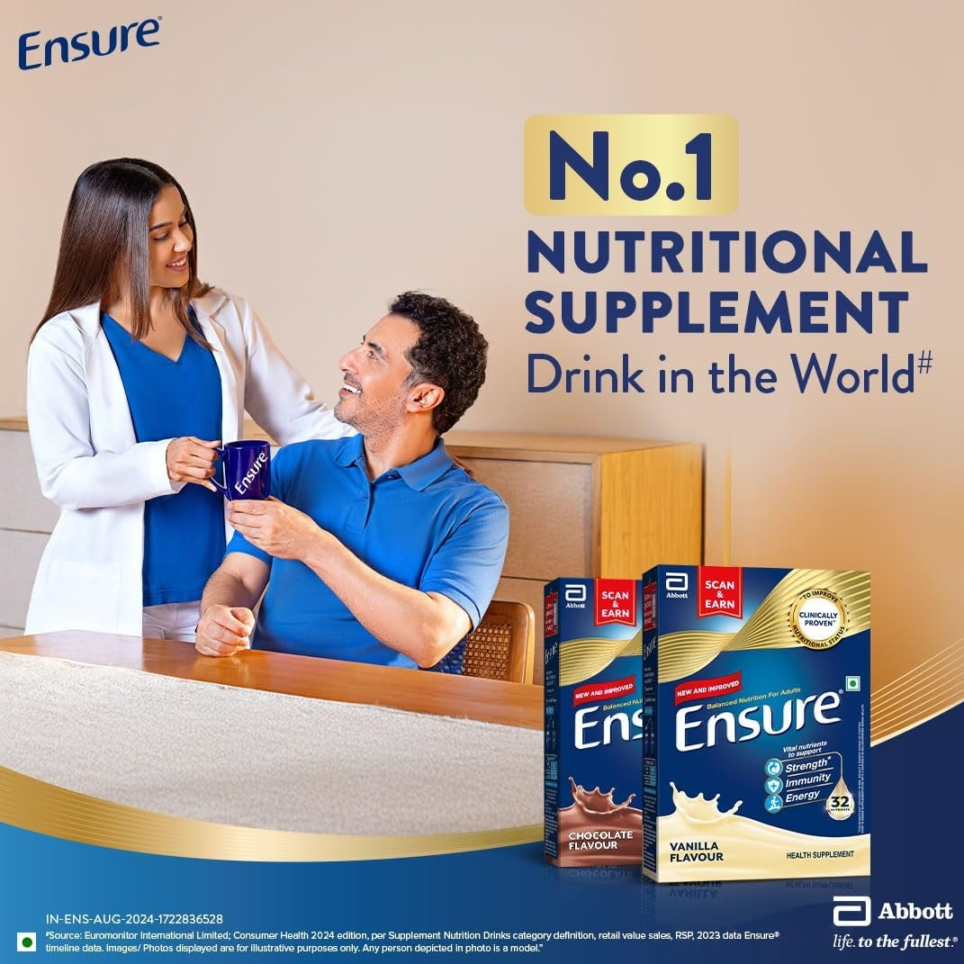 Ensure Vanilla Care Nutrition 950gm Pack of 1