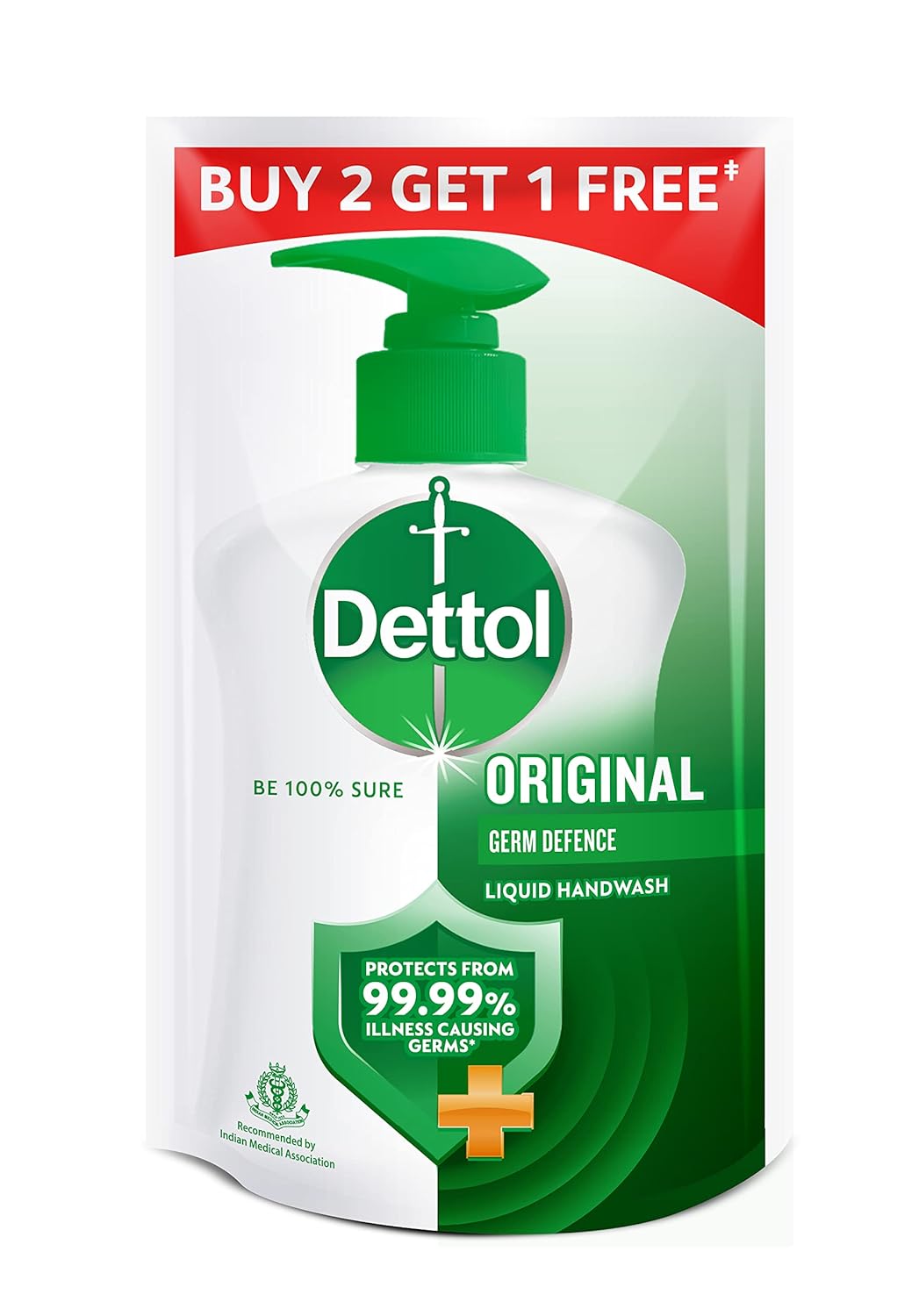 Dettol Original Handwash Liquid Soap Refill, 175ml (Pack of 3) |