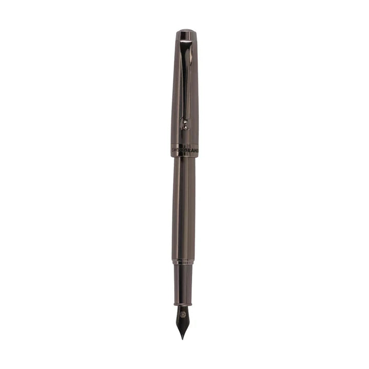 SWISSBRAND Echelon 2516 Gunmetal finish Fountain Pen with Gunmetal trim