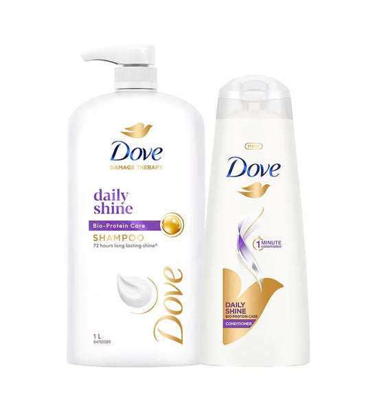Dove Hair Shine Restoration Shampoo & Conditioner Combo