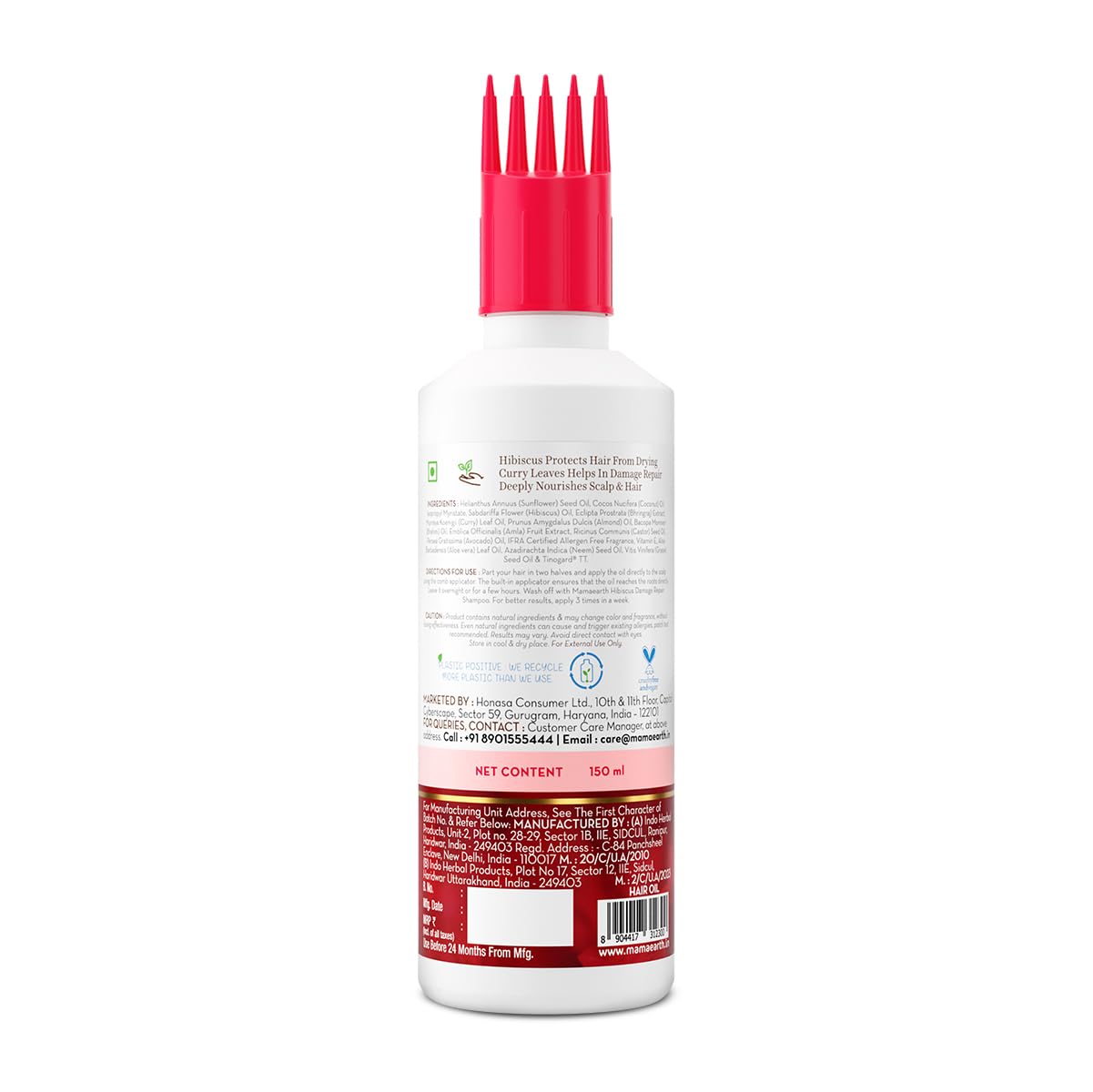 Mamaearth Hibiscus Hair Oil 150ml