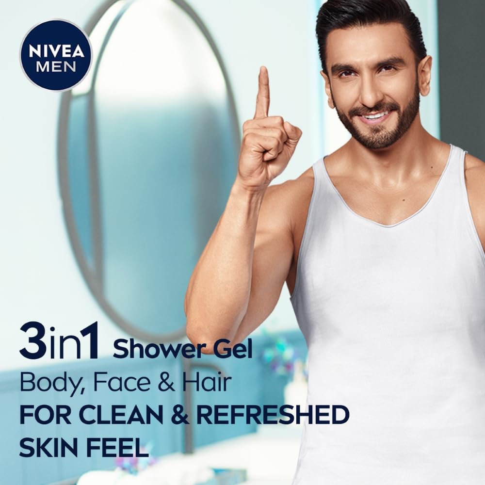 Nivea Men  Cool Kick Shower Gel - 250 ml
