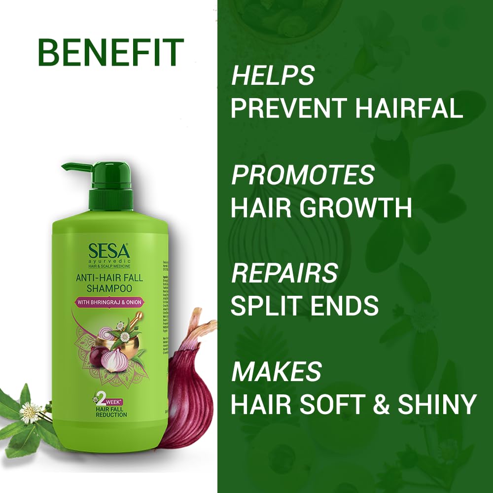 SESA Ayurvedic Anti Hairfall Shampoo  | 1 L