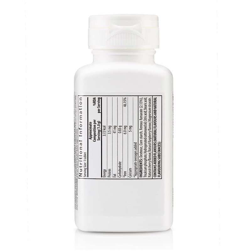 Amway Nutrilite Kids Chewable Iron Tablets - 100 Numbers