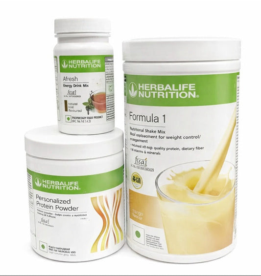 Herblife Nutrition Shake Mix Mango 500g With Protine Powder 200g & Natural Tulshi Afresh 50g For Waight Loss