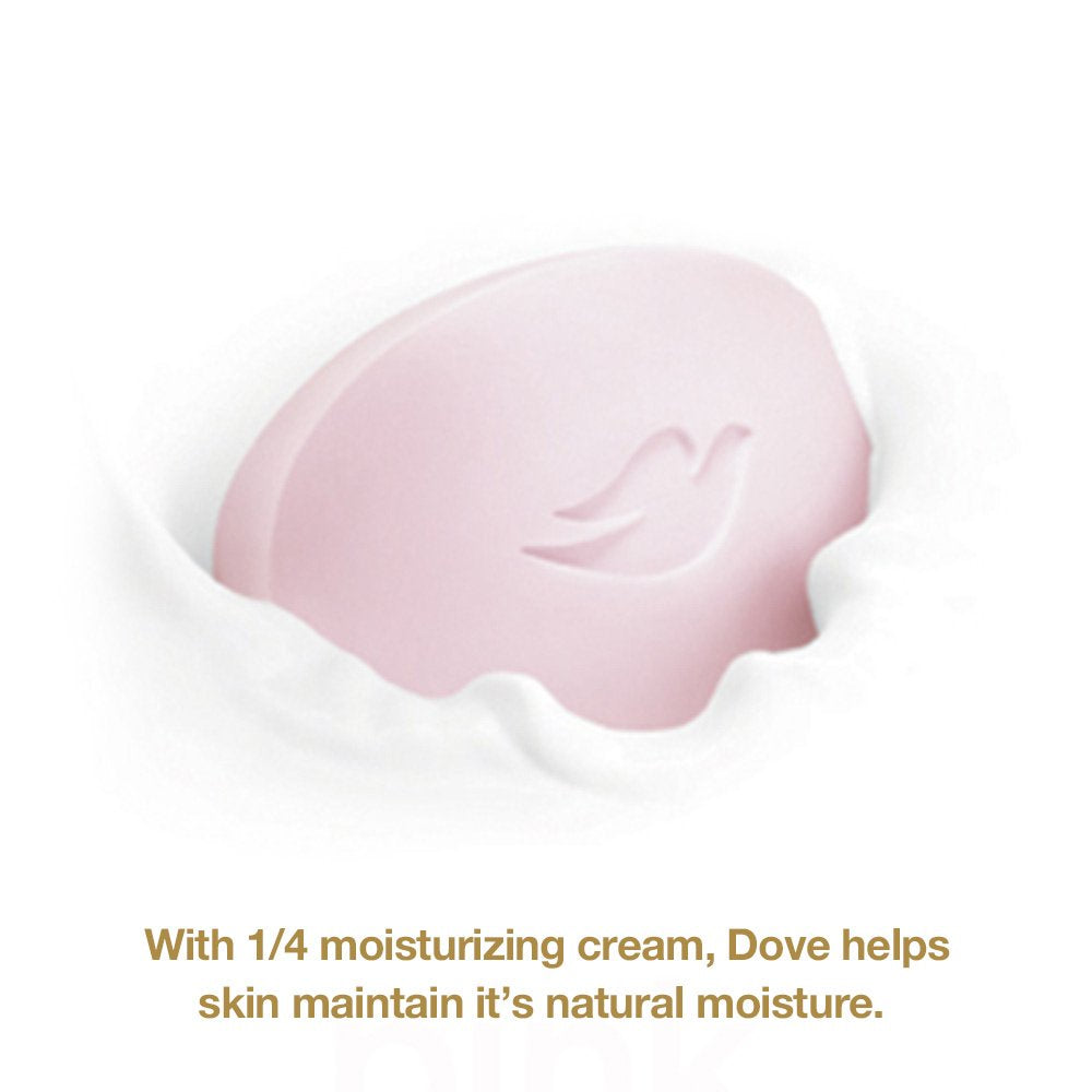 Dove Pink Rosa Beauty Bathing Bar - Pack of 3 - 100 gm