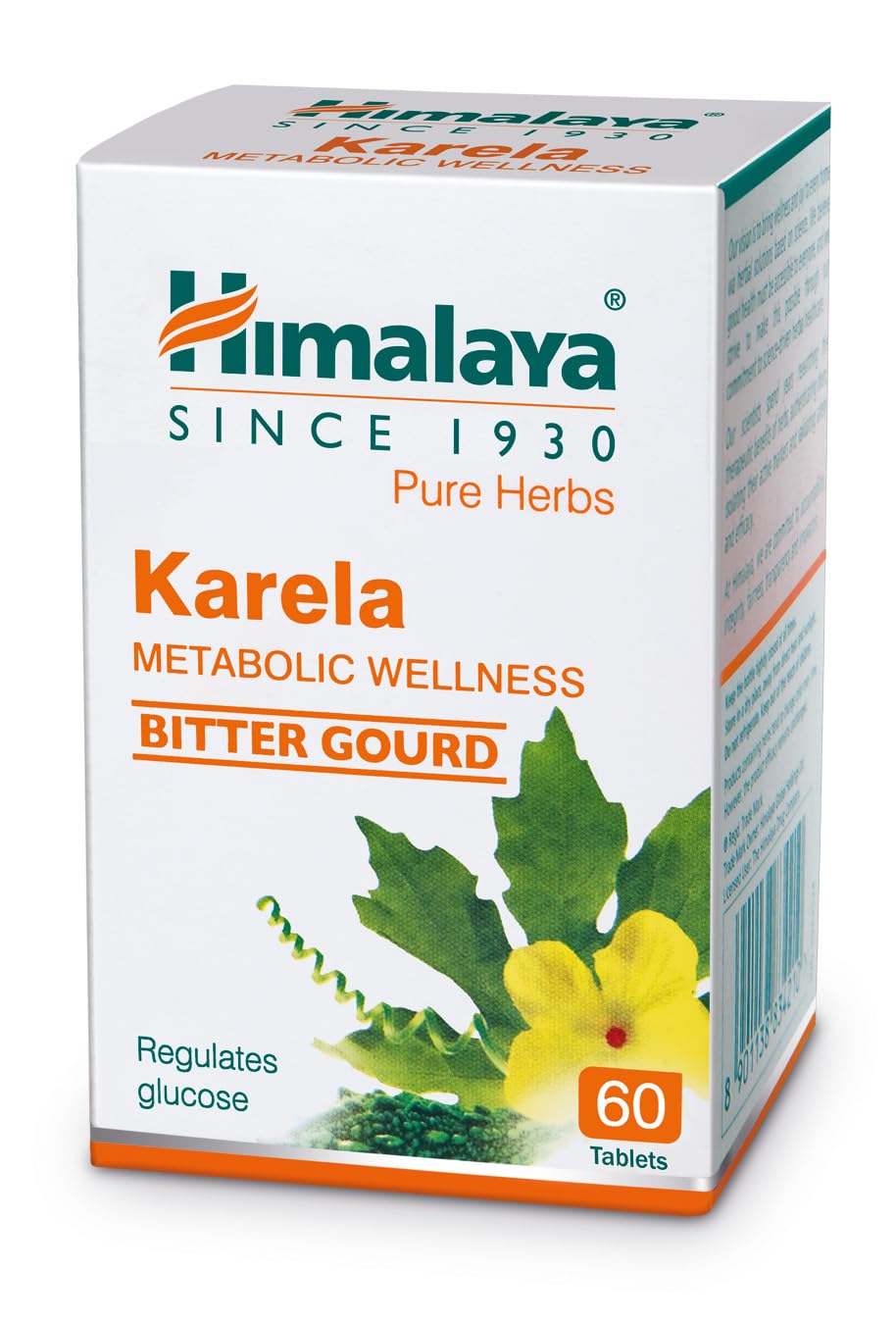 5 X Himalaya Karela Tabs – 300 Tabs (Pack of 60 Tabs) For improving the digestive process, weight management, blood sugar level
