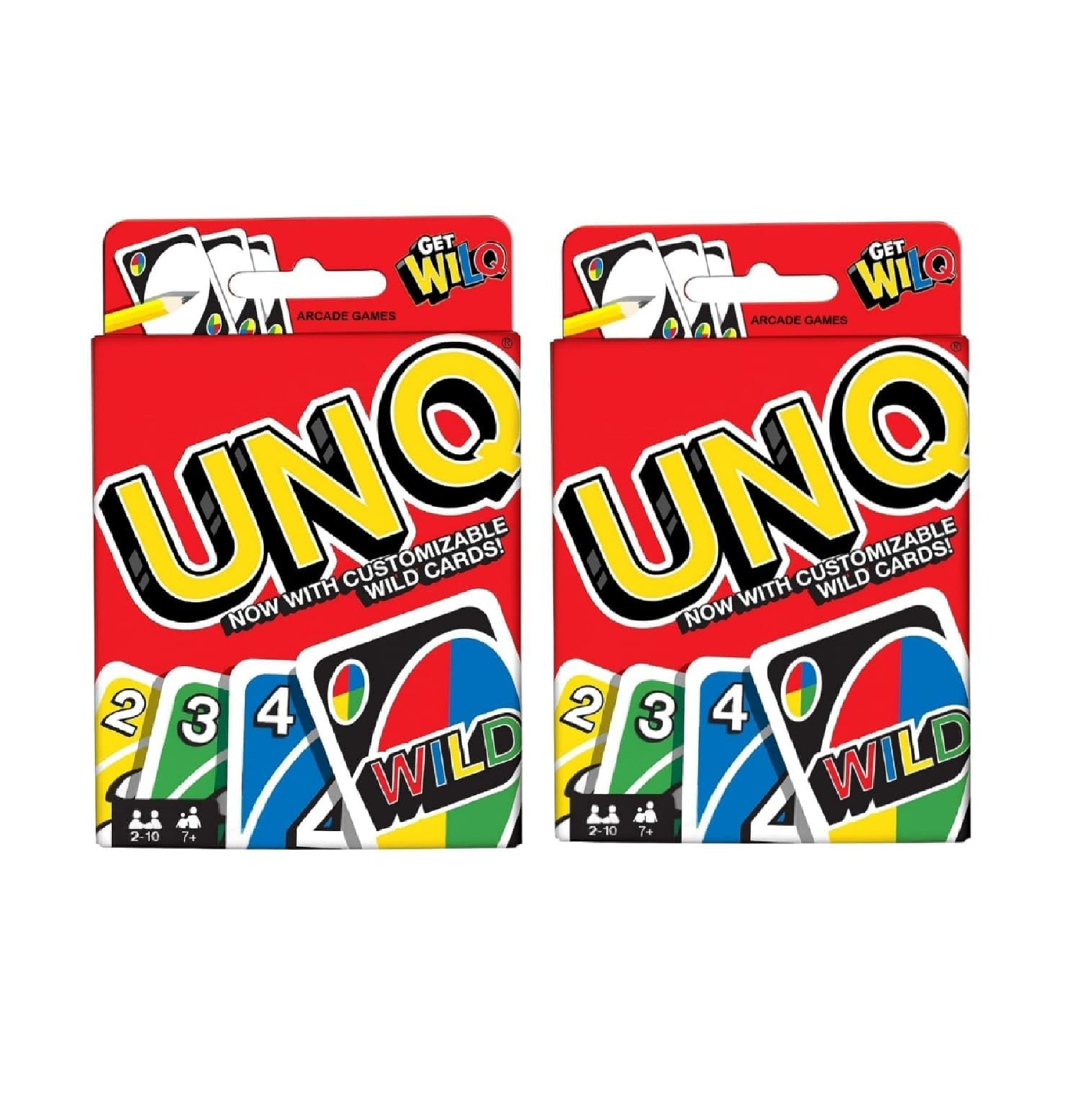 UNO Wild Card Game Combo (Pack of 2) | Playing with Family, Friends