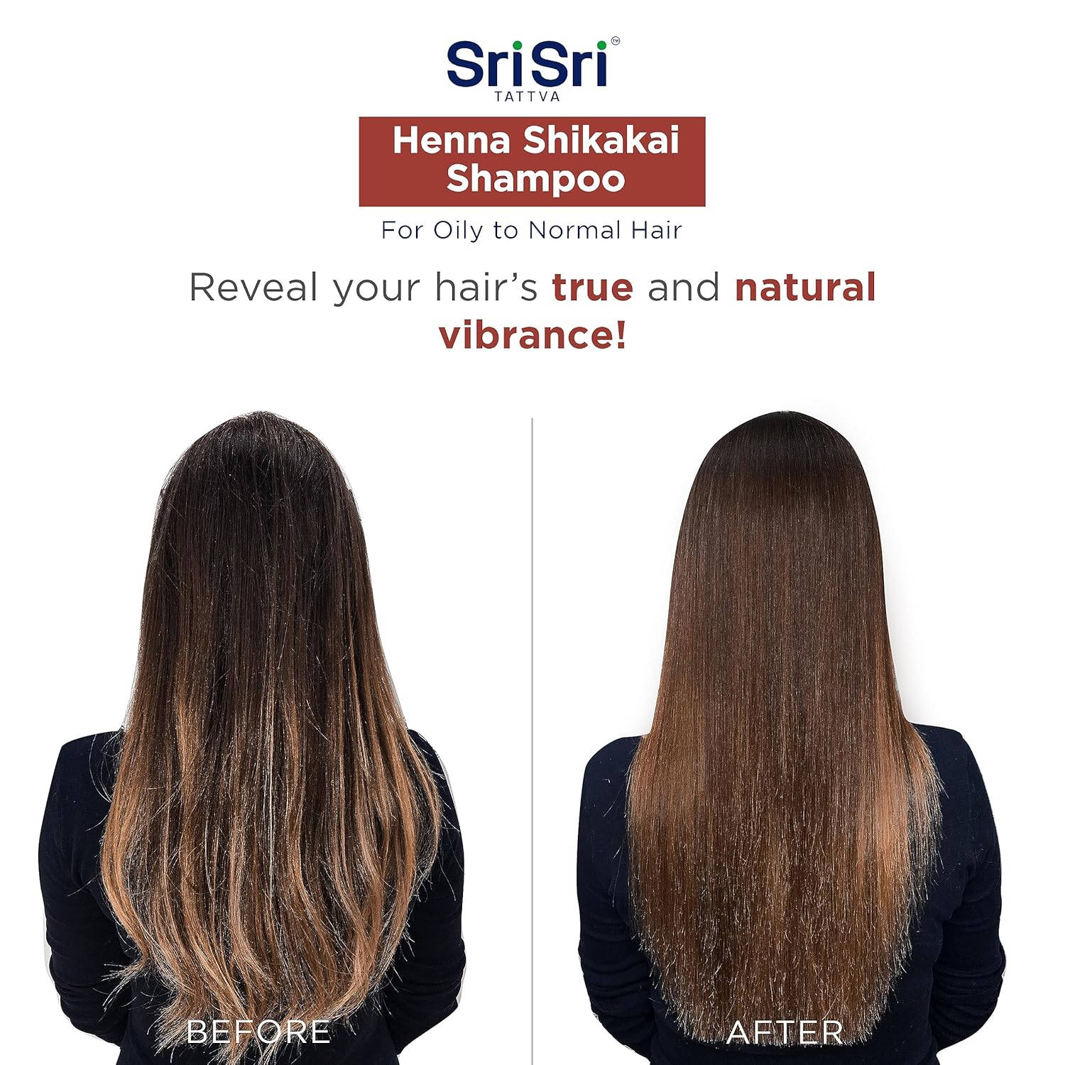 Sri Sri Tattva Henna Shikakai Shampoo - 200 ml