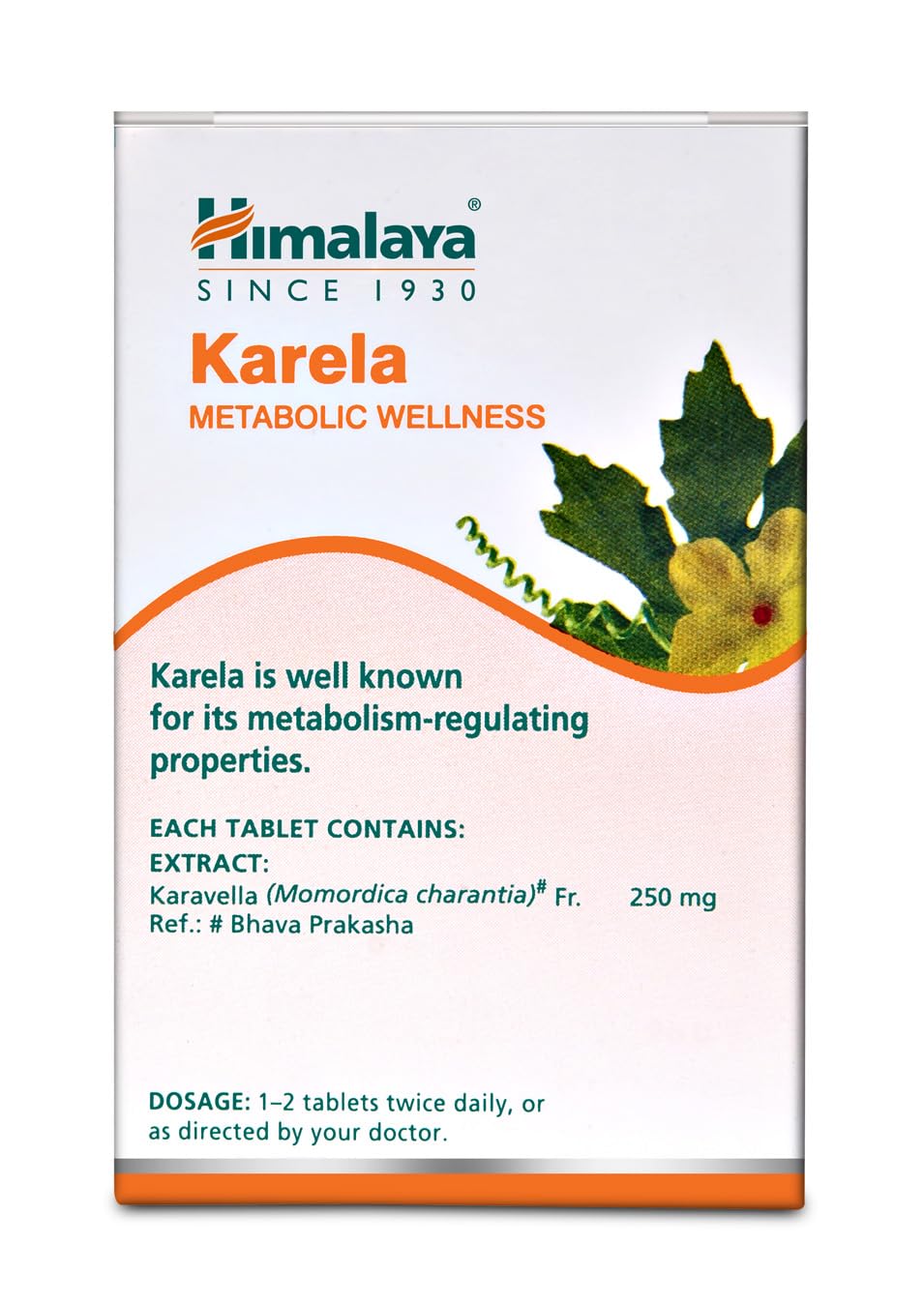 5 X Himalaya Karela Tabs – 300 Tabs (Pack of 60 Tabs) For improving the digestive process, weight management, blood sugar level
