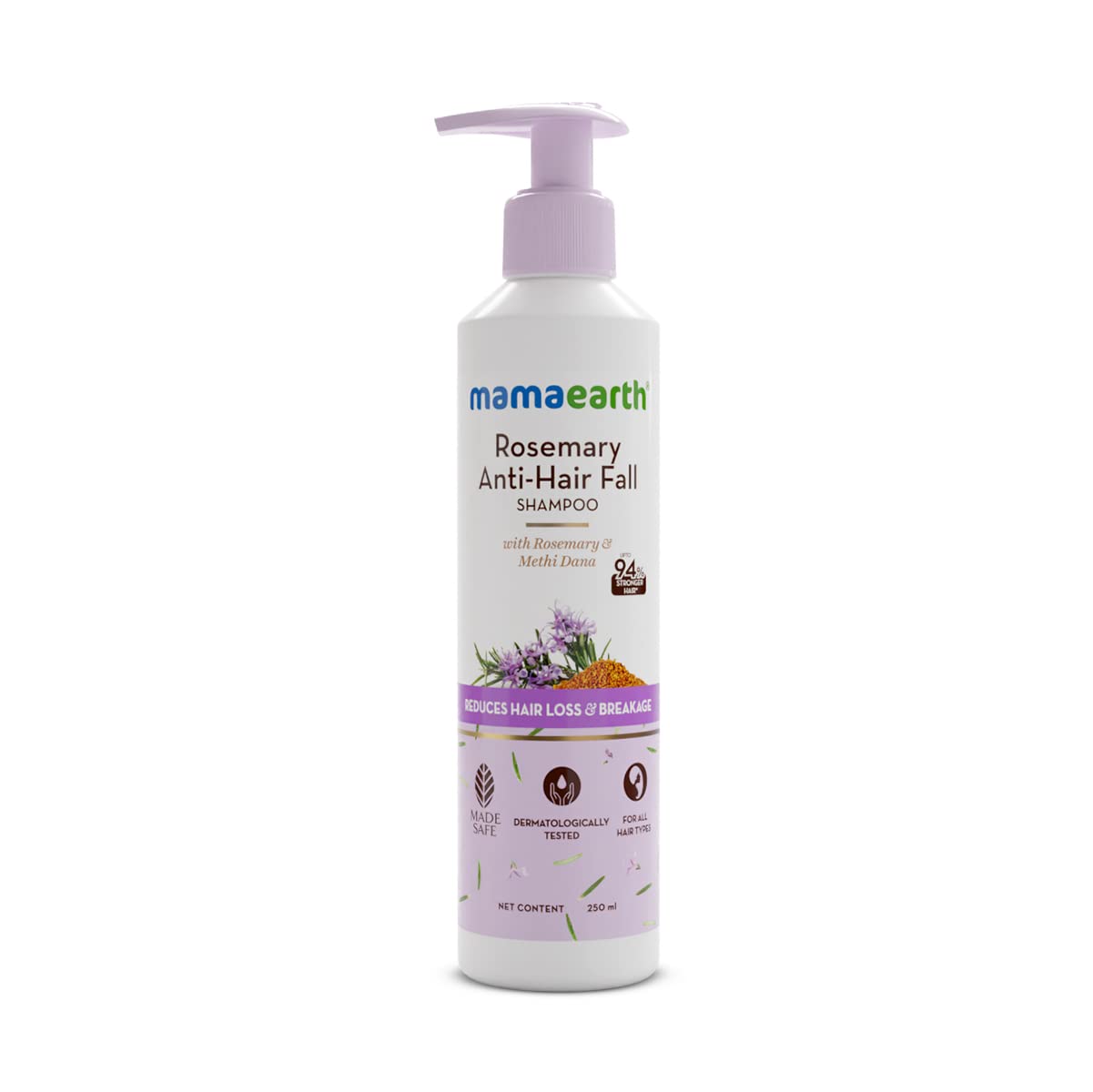Mamaearth Rosemary Shampoo with Rosemary & Methi Dan 250ml