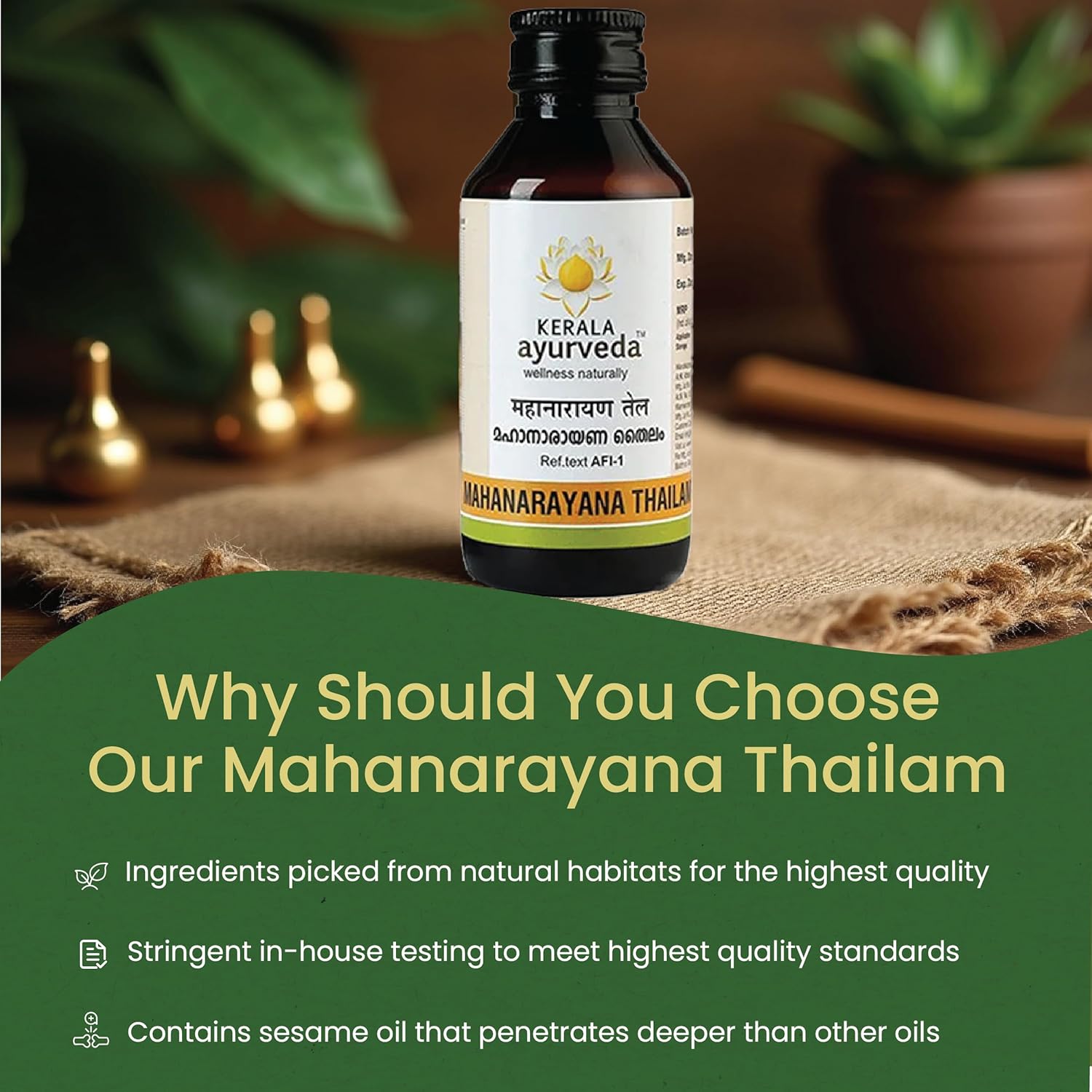 Kerala Ayurveda Mahanarayana Thailam - 200 ml