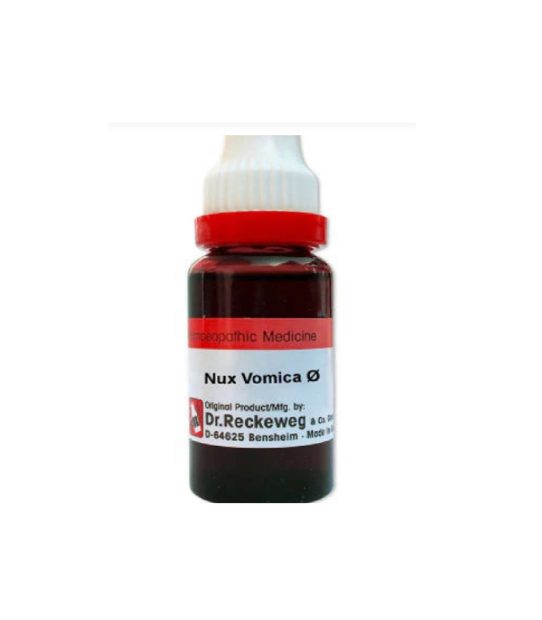 Dr. Reckeweg Nux Vomica Mother Tincture Q - 20 ml