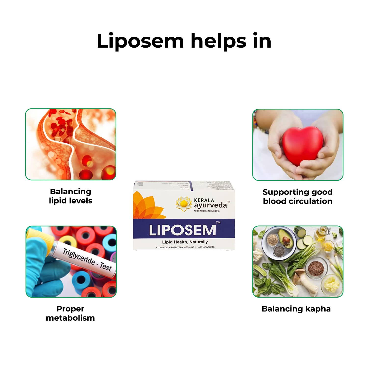Kerala Ayurveda Liposem Tablet