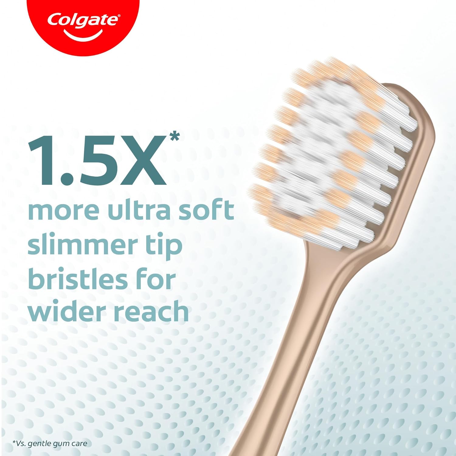 Colgate Gentle Enamel Ultra Soft Bristles Manual Toothbrush for adults, 4 Pcs (Buy2 Get 2)
