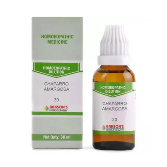 Bakson's Homeopathy Chaparro Amargosa Dilution - 30 ml - 30 CH
