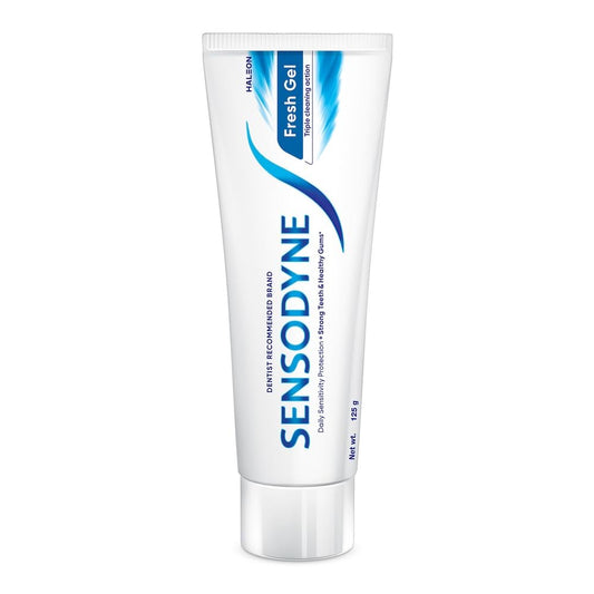 Sensodyne Toothpaste Fresh Gel | Daily Sensitivity Relief Tooth Paste Combo Pack - 250gm