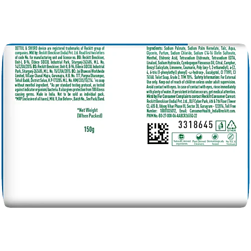 Dettol Icy Cool Soap, 150 g