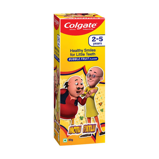 Colgate Kids Motu Patlu Toothpaste For 2-5 Years - 80Gm