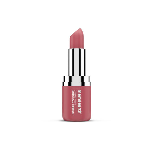 Mamaearth Creamy Matte Long Stay Lipstick - Rose Nude - 4.2 gm