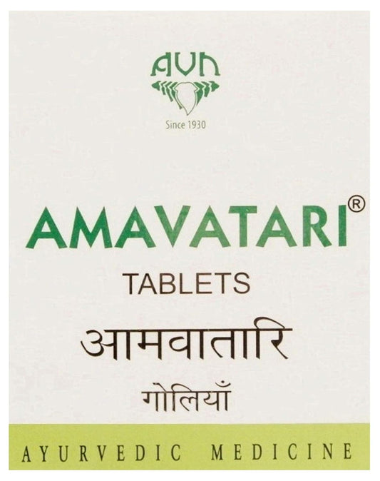AVN Amavatari Tablets – 100 Tablets For For Rheumatoid Arthritis, Osteoarthritis, Sciatica, Backache