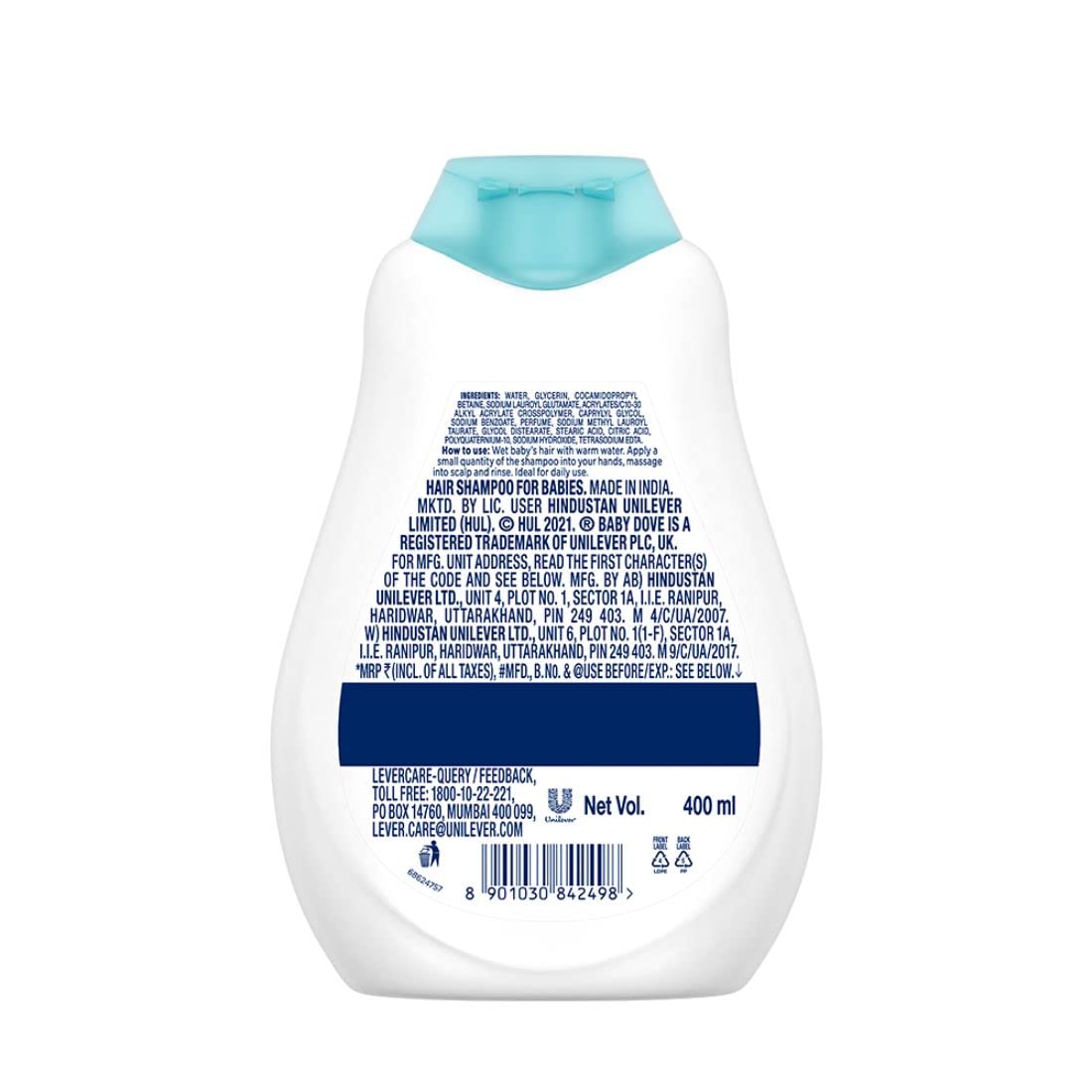Baby Dove Rich Moisture Shampoo - 400 ml