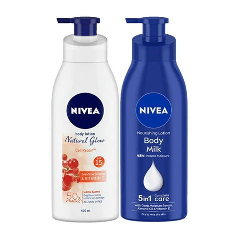 Nivea Bestelling Lotion Combo - 400ml + 400ml