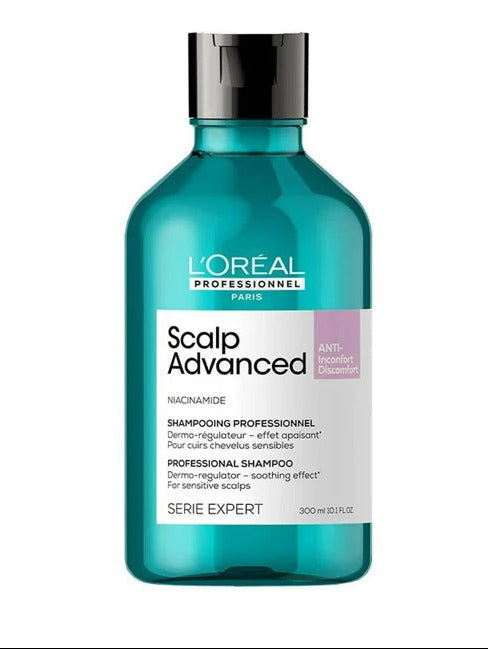 LOreal Paris Scalp Advanced Anti Discomfort Shampoo & Absolute Repair Hair Mask - Combo - 300ml + 250ml