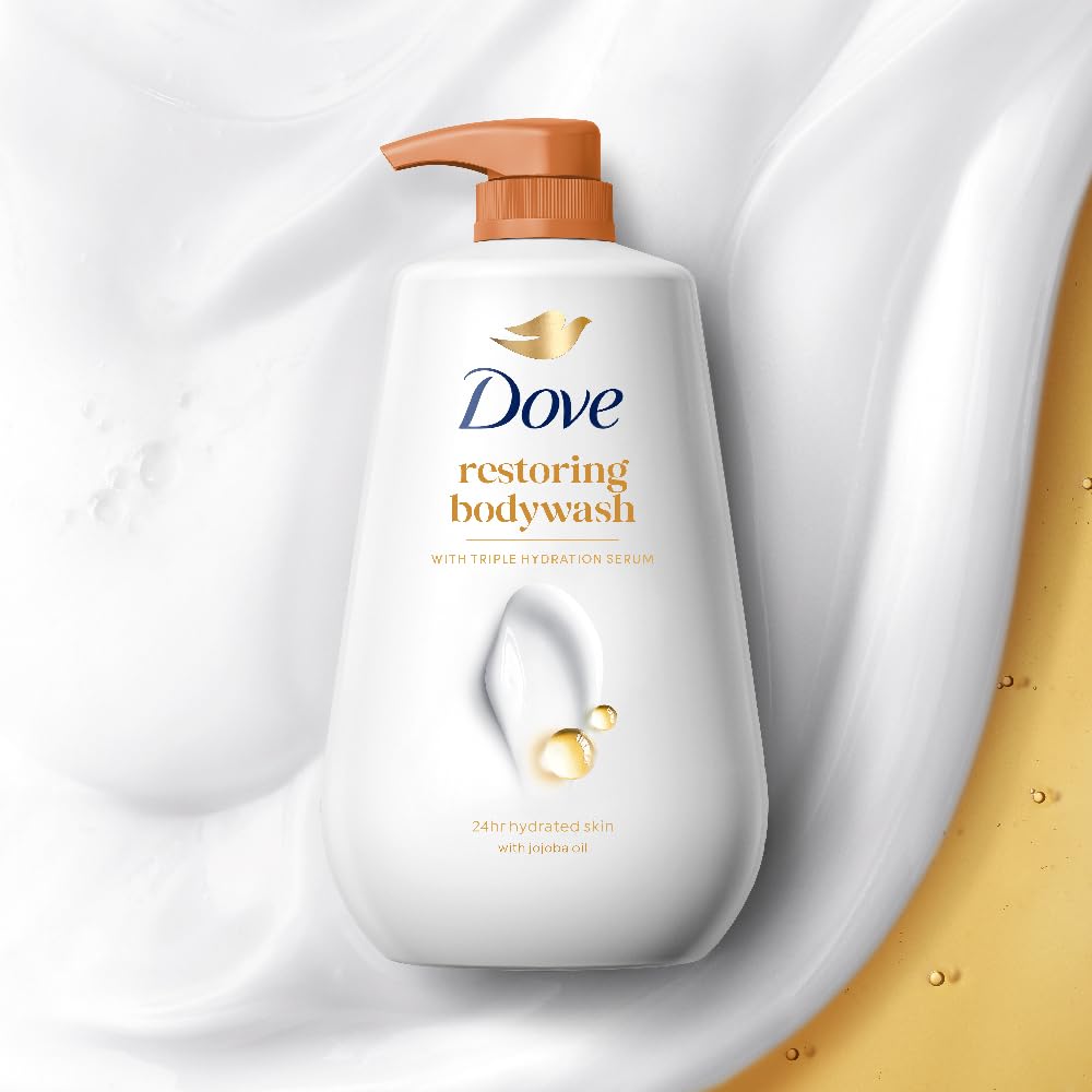Dove Dryness Care Body Wash With Jojoba Oil - 800 ml