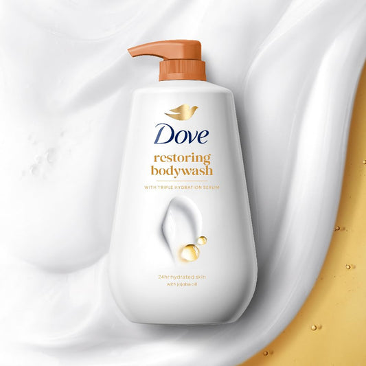 Dove Dryness Care Body Wash With Jojoba Oil - 800 ml