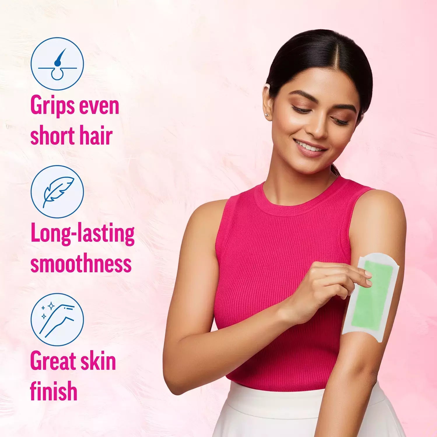 Veet Instant Wax Strips For Dry Skin Box Of 8