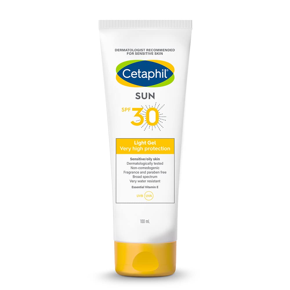 Cetaphil Gentle Skin Cleanser & Sun SPF 30 Light Gel Combo - 118ml+ 100ml