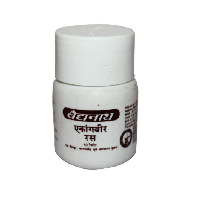 Baidyanath Ekangveer Ras (40tab) For immune system , generalized weakness and debility