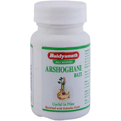 Baidyanath Arshoghni Vati 40 Tablets For piles , Constipation