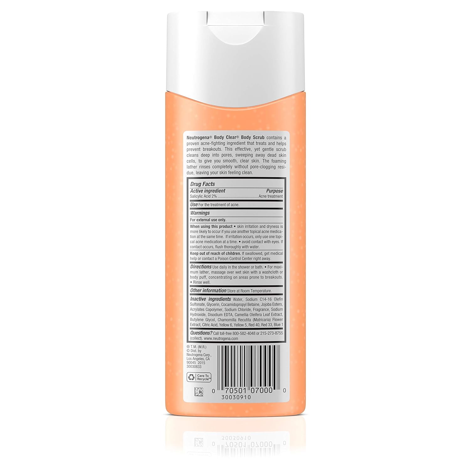 Neutrogena Body Clear Body Scrub - 250 ml